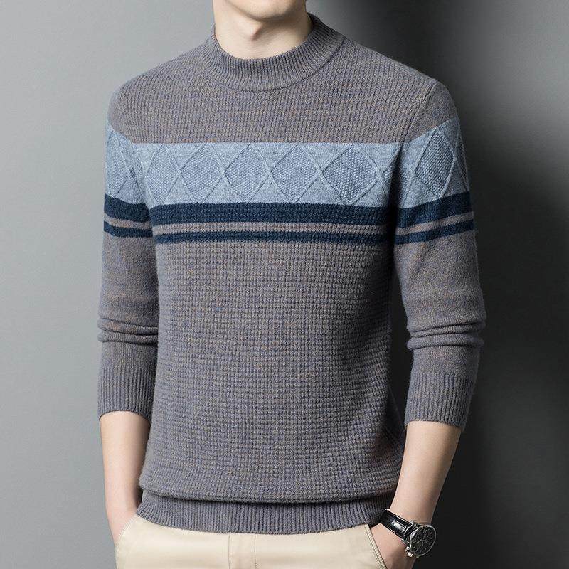 羊毛男毛羊加厚保暖秋冬装打新款时尚山羊衫绒衫针织底1669-MU毛,淘宝优惠券,粉丝福利购,淘宝优惠卷