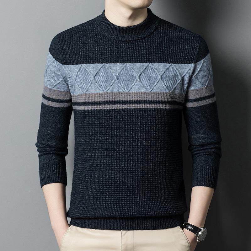 羊毛男毛羊加厚保暖秋冬装打新款时尚山羊衫绒衫针织底1669-MU毛,淘宝优惠券,粉丝福利购,淘宝优惠卷