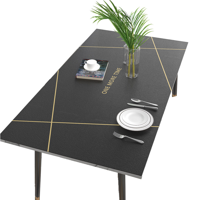 皮革桌垫桌布防水防油免洗简约无味pvc餐桌垫家用电视柜茶几桌布,淘宝优惠券,粉丝福利购,淘宝优惠卷