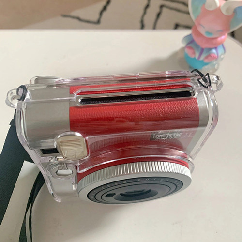 【mini90透明水晶壳】拍立得硬壳保护壳相机外壳保护套相机包配件 - 图1
