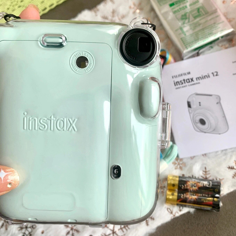 【mini12透明硬壳】拍立得水晶壳instax保护壳相机外壳壳子配件-图2