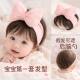 Children's 100th birthday photoshoot for girls with bow headdress