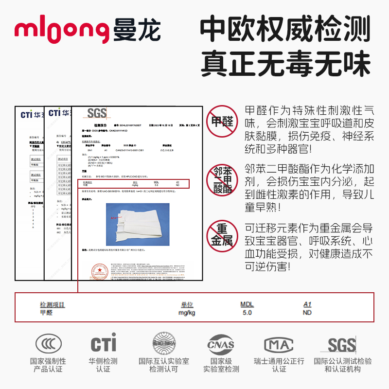 【新品】曼龙床边防摔地垫加厚折叠PU爬爬垫婴儿家用XPE爬行垫