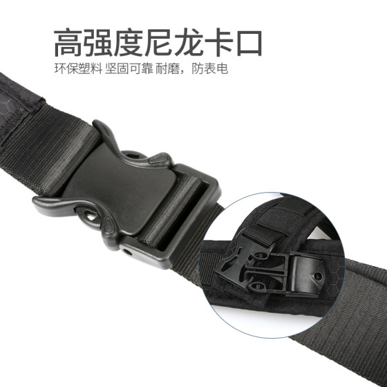 SLR camera fixed belt mountaineering throw to reinforce and stabilize