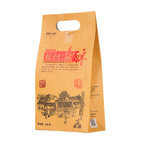 金陵十二钗 南京特产零食桂花核桃酥松子仁素酥 - 图2