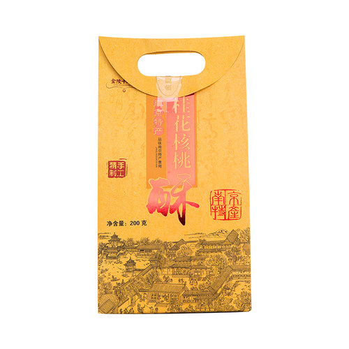 金陵十二钗 南京特产零食桂花核桃酥松子仁素酥 - 图0