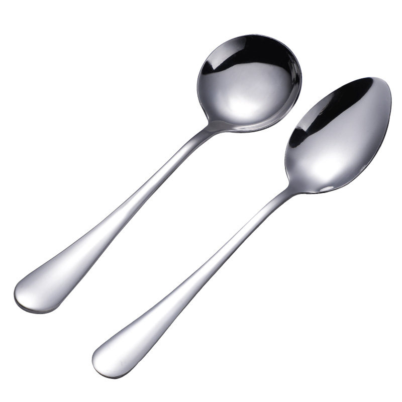 不锈钢勺子 加厚西餐尖勺圆勺 咖啡甜品调羹 家用儿童饭勺小汤匙,淘宝优惠券,粉丝福利购,淘宝优惠卷