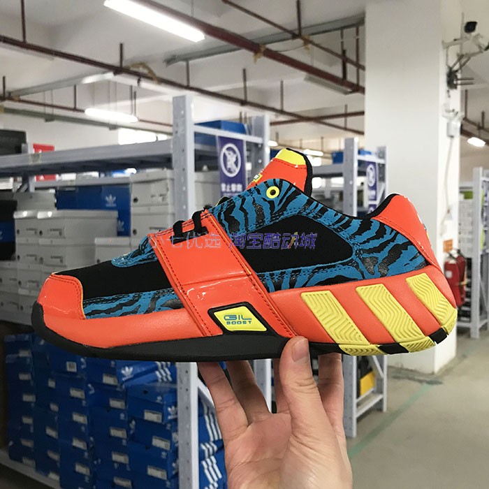 Adidas AGENT GIL RESTOMOD 男子复刻版低帮篮球鞋 GY6479 GZ6422 - 图1