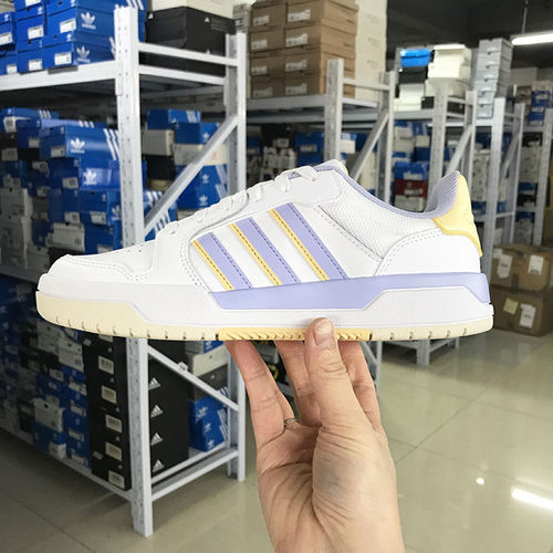 Adidas ENTRAP 男女时尚百搭休闲板鞋运动休闲鞋 JP9961 JR8323 - 图1