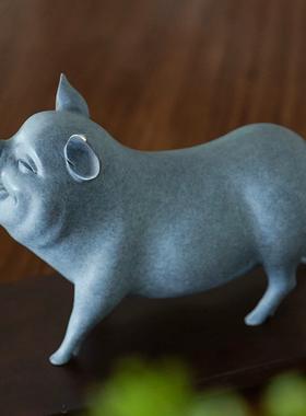 铜礼阁铜猪摆件新居乔迁礼品