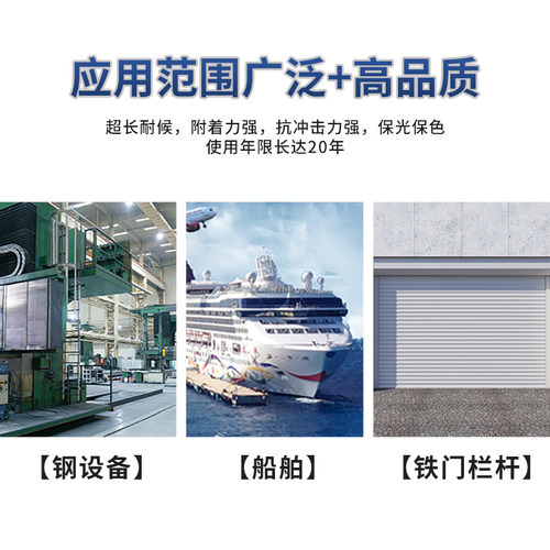 雄狮油漆氯化橡胶防腐室外漆防腐漆机械管道面漆耐耐酸耐油污包邮 - 图1