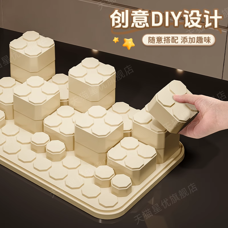 手办收纳盒盲盒展示架透明防尘柜子亚克力积木泡泡玛特适用展示盒 - 图2