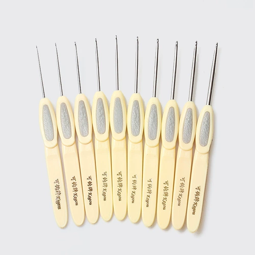 Крючок для вязания ручной работы, плетеная иголка, полный комплект