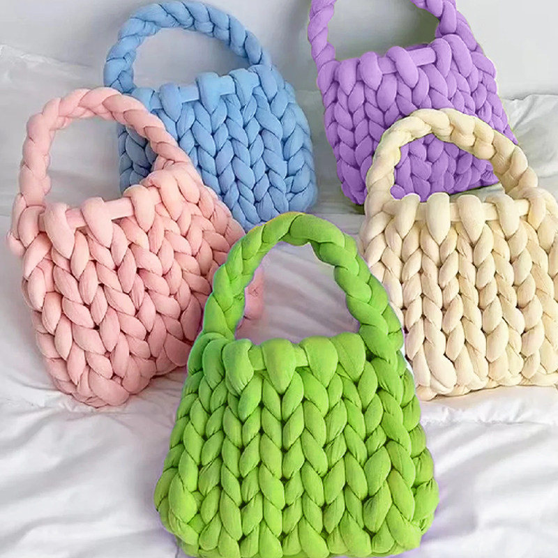 超粗冰岛毛线2cm手工diy编织钩灌芯棉包包抱枕冰条线毛线团材料包,淘宝优惠券,粉丝福利购,淘宝优惠卷