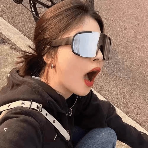 骑行防风眼镜潮流男女户外机车运动太阳镜专业防风沙欧美风护目镜 - 图1