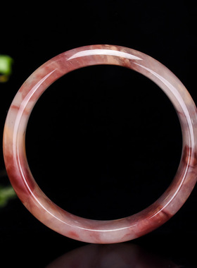 天然金丝玉手镯新疆紫罗兰玉手镯金丝玉手镯