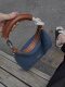 Denim Underarm Bag Women's Fashion Shoulder Bucket Bag