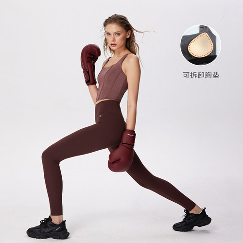 运动内衣女公主线可调节肩带外穿健身瑜伽背心BR152丨粒子狂热 - 图2