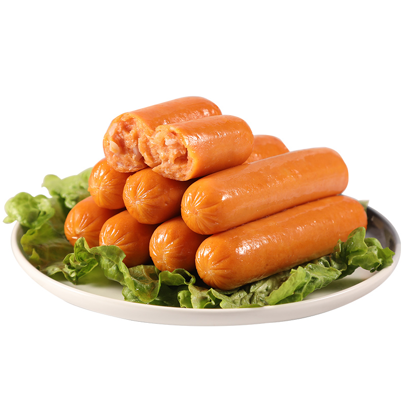 汇腾食品旗舰店汇腾脆骨肠奥尔良风味烤肠玉米热狗香肠早餐蒸煮台湾肉肠大根3