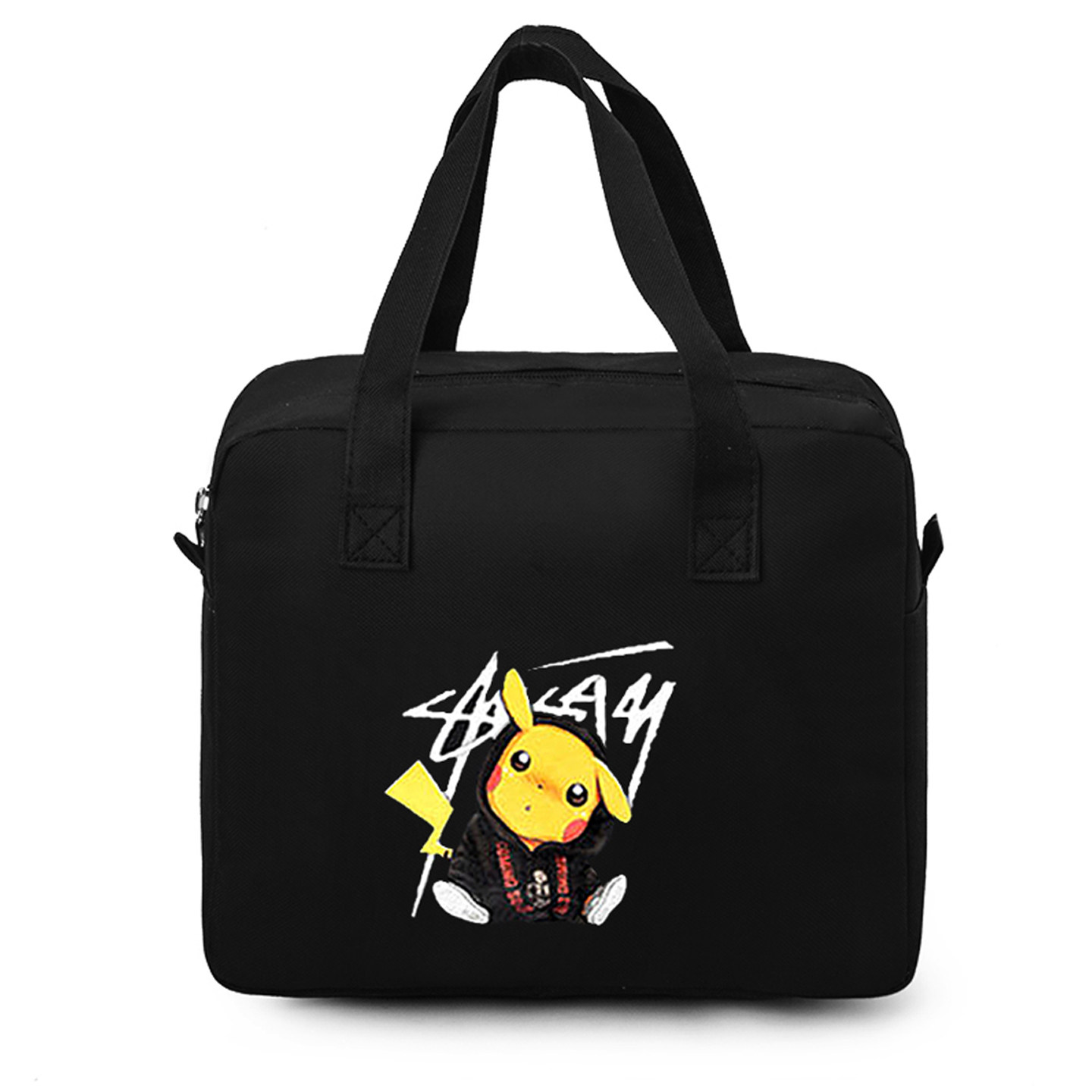 学生手提保温包饭盒袋炫酷帅气带饭手提包大容量便携便当包厚铝箔,淘宝优惠券,粉丝福利购,淘宝优惠卷