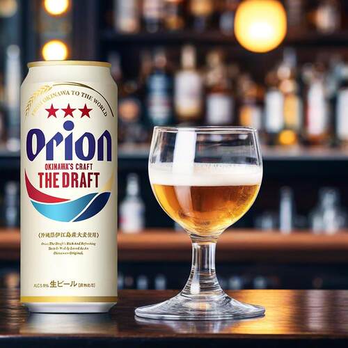 日本orion奥利恩冲绳进口啤酒500ml整箱罐装精酿原装生啤 - 图1