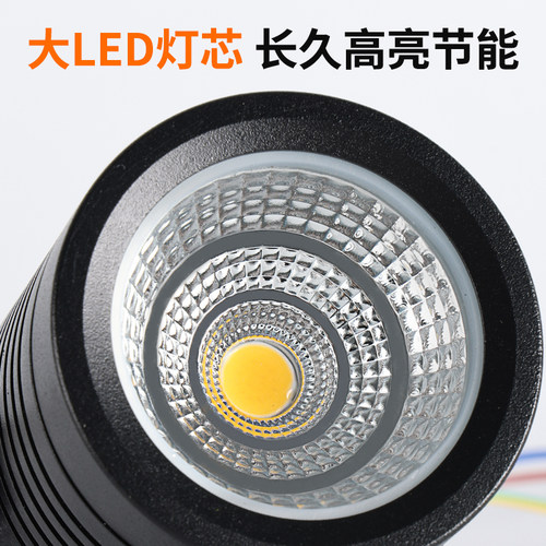 led户外射灯防水照树灯草坪地插灯庭院花园绑树射树灯 园林景观灯 - 图0