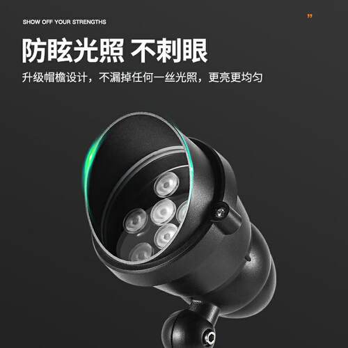 led投射灯射树灯户外防水插泥灯照树投光灯草坪灯园林插地灯超亮 - 图0