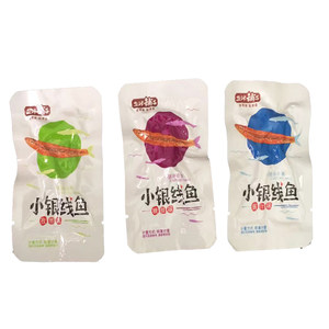 盐津铺子小银线鱼500克湖南特产小鱼仔小吃零食小鱼干香辣毛毛鱼