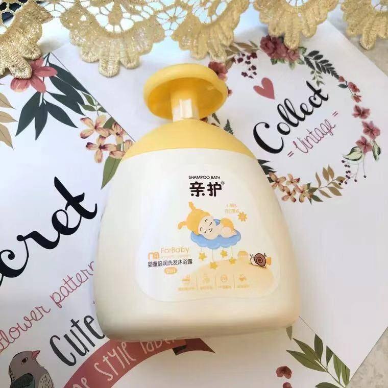 正品沐浴露二合一婴儿 洗发水宝宝小蜗亲护300ml儿童泡泡沐浴露温,淘宝优惠券,粉丝福利购,淘宝优惠卷