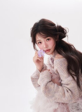 照相馆新款主题春日韩杂氛围感写真服韩系画报主题拍摄艺术照拍摄
