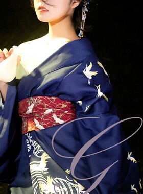 和服女正装传统改良中国风学生日式和风浴衣连衣裙神明少女和服