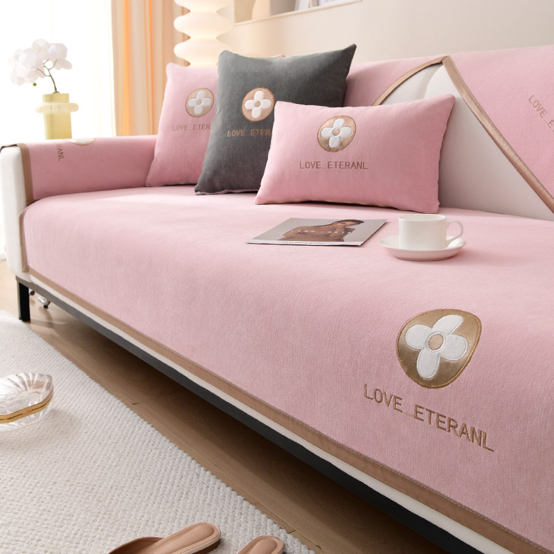 2025新款雪尼尔沙发垫四季通用防滑坐垫子套靠背巾罩加厚简约现代,淘宝优惠券,粉丝福利购,淘宝优惠卷