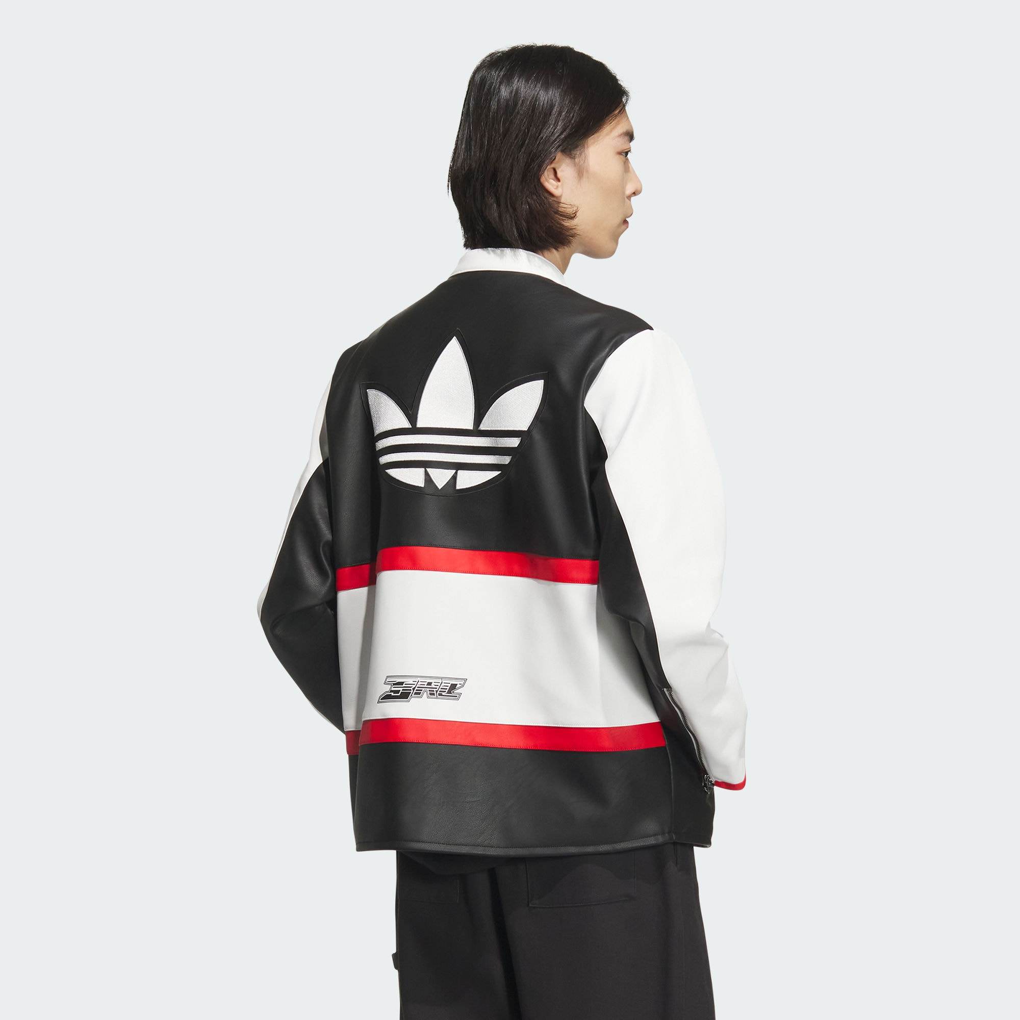 Adidas阿迪达斯正品三叶草男子复古棒球服机车服夹克外套 JM8031,淘宝优惠券,粉丝福利购,淘宝优惠卷