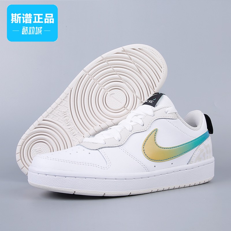 NIKE耐克正品大童COURT BOROUGH LOW运动休闲鞋板鞋FJ7692-191 - 图2