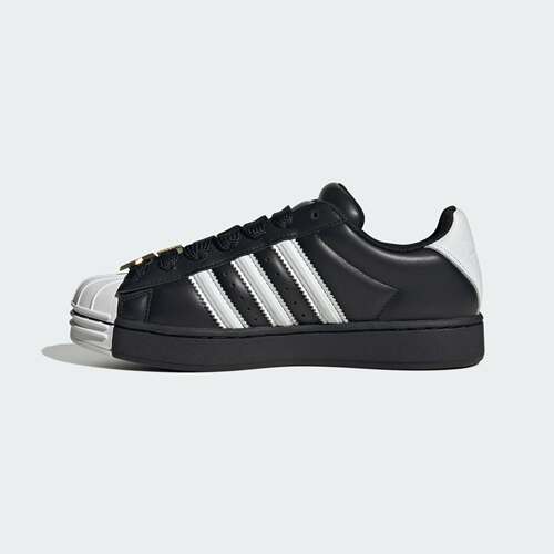 Adidas三叶草男女款SUPERSTAR ST W经典复古贝壳头运动板鞋JR7444 - 图2