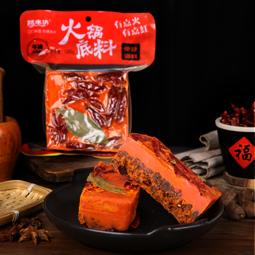 踏水坊500g手工方块牛油火锅底料麻辣烫老成都麻辣香锅调料鱼调料 踏水坊500g手工方块牛油火锅底料麻辣烫老成都麻辣香锅调料鱼调料