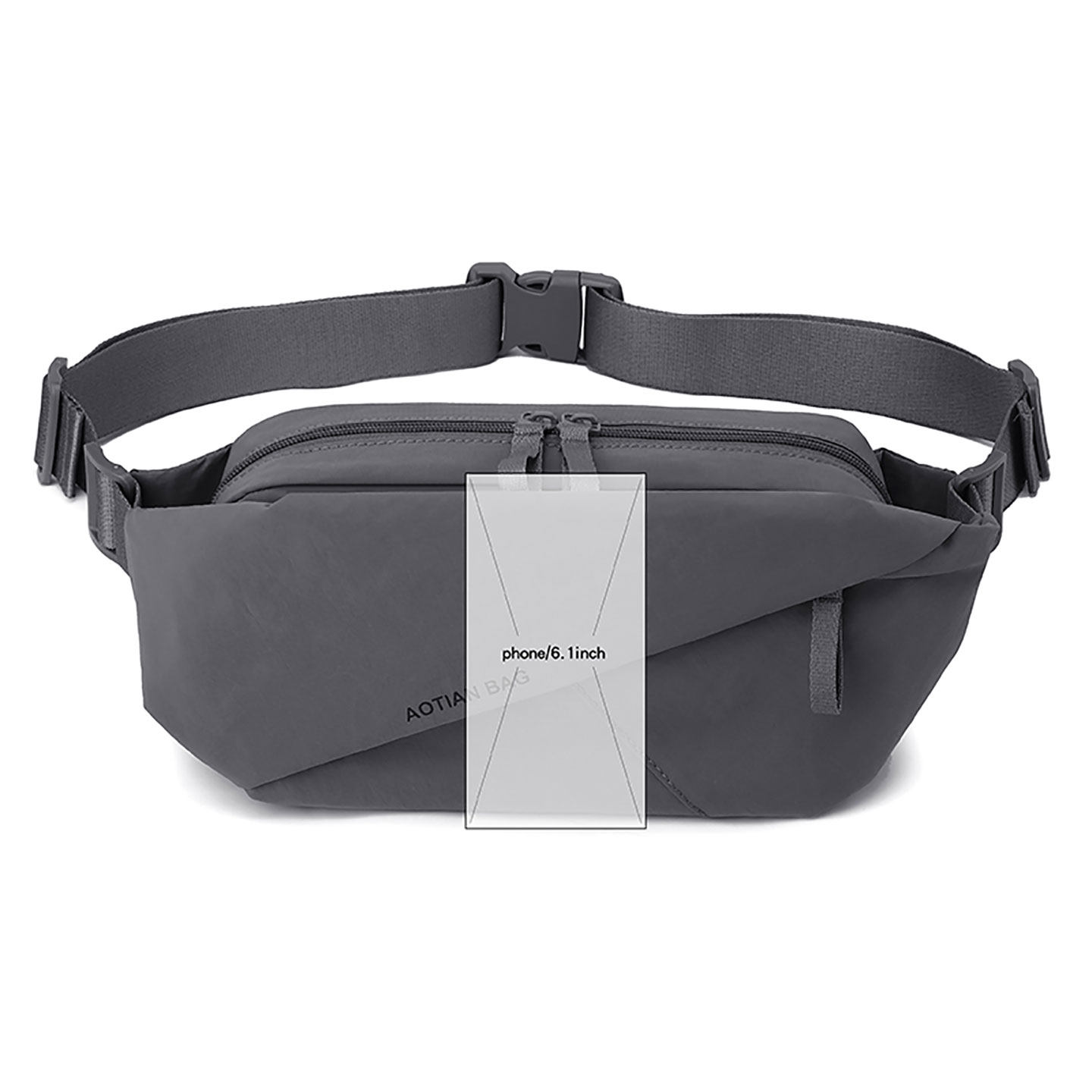 胸包男款斜挎包2026新款轻便运动骑行小背包男士户外旅游手机腰包,淘宝优惠券,粉丝福利购,淘宝优惠卷