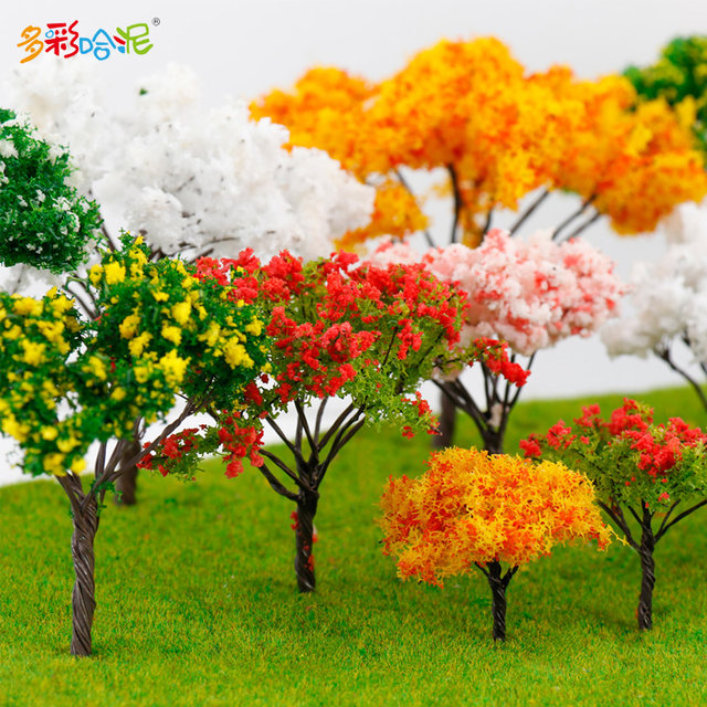 DIY micro-landscape building model materials