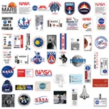 Брендовый космический космонавт, наклейка, ноутбук, глянцевый мобильный телефон, чемодан