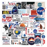 Брендовый космический космонавт, наклейка, ноутбук, глянцевый мобильный телефон, чемодан