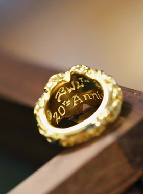 RESPECETBWL戒指周年限定鎏金