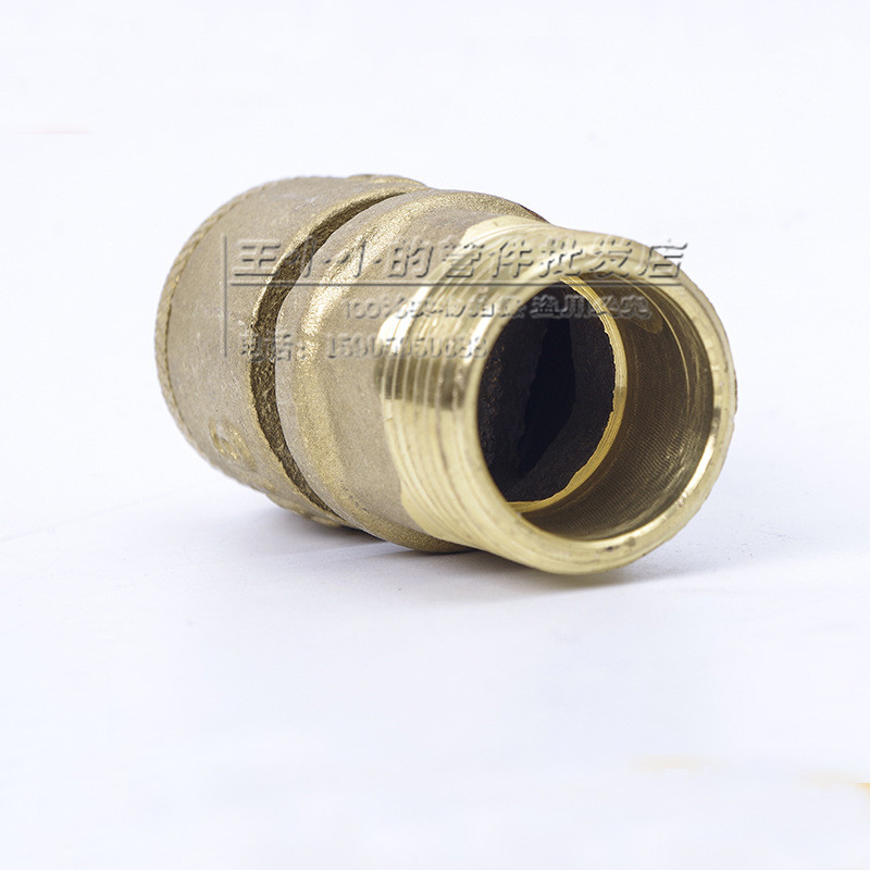 全铜真空破坏阀 消防管道外丝螺纹丝口吸气阀 排压负压排气消除器 - 图3