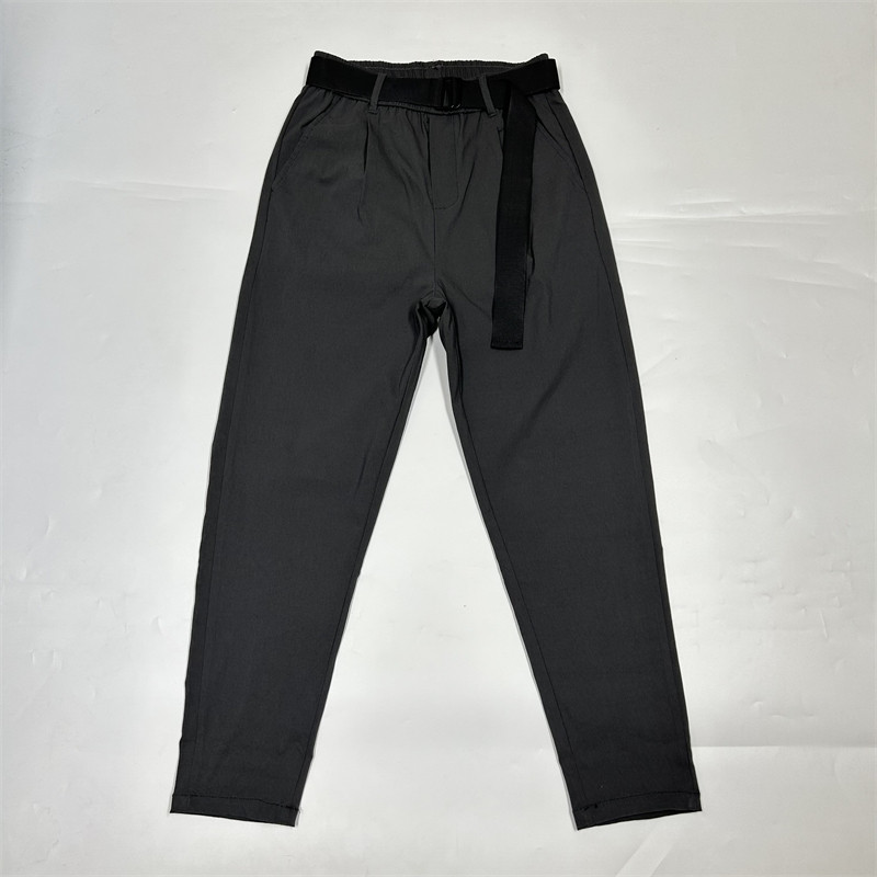 2025春季新款宽松哈伦裤男士发型师休闲西裤男网红同款卷边小脚裤,淘宝优惠券,粉丝福利购,淘宝优惠卷