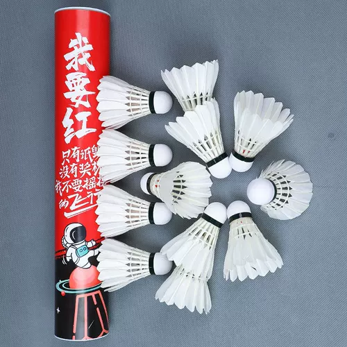 Обязательно подлинный бадминтон, борьба с борьбой с Корком 12 Установленные гусиные тренировки на открытом воздухе не могут быть гнилой