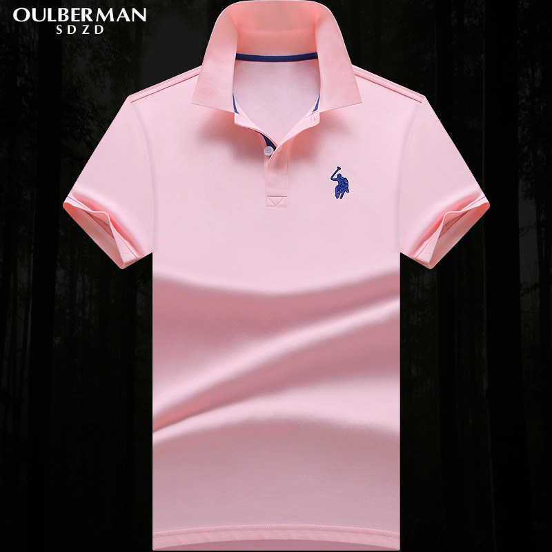 夏季保罗衫男士短袖丝光棉polo衫 oulbermansdzdT恤