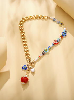 官方正品爱心琉璃花朵女