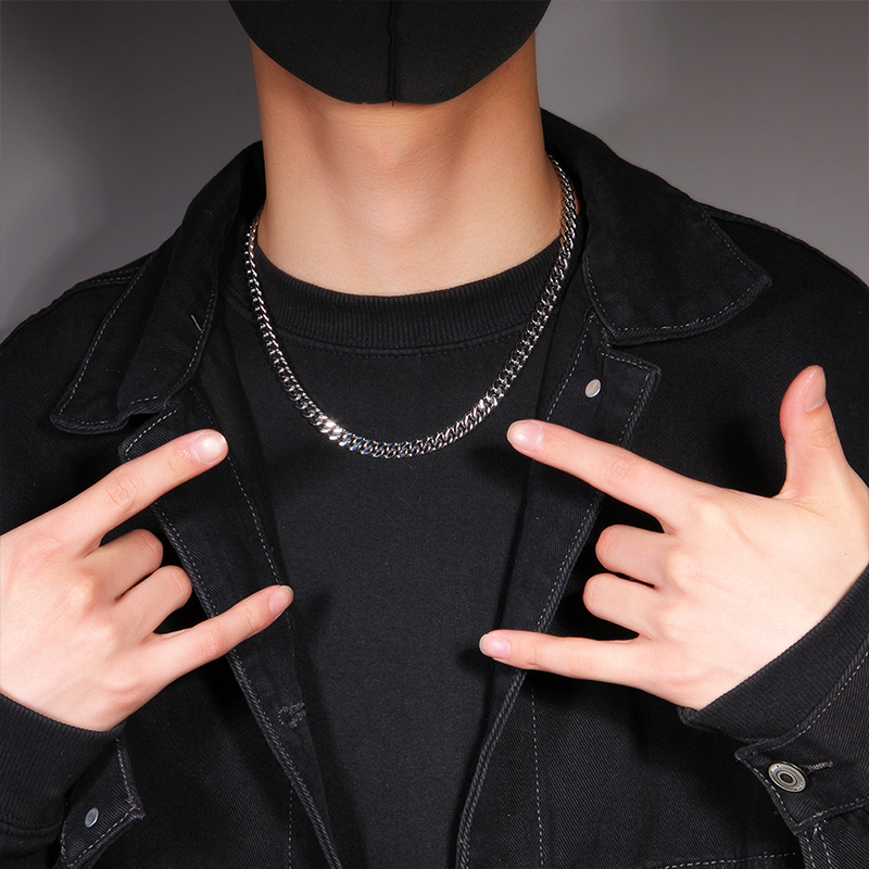 官方正品xxxtentacion古巴项链欧美嘻哈男女潮牌钛钢时尚潮个性-图2