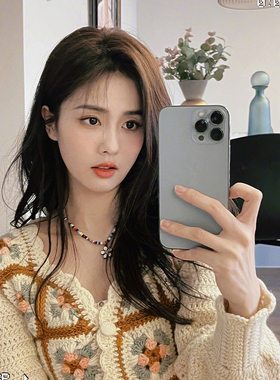 kevkev周雨彤同款串珠项链