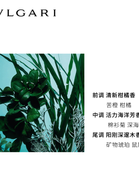 宝格丽碧蓝水能量男士淡香水