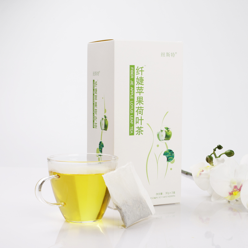 纽斯特旗舰店纤婕苹果荷叶茶纯干玫瑰花草组合茶小袋装冬瓜决明子茶正品2